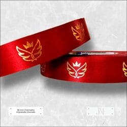 Fita de Cetim Personalizada com Nome