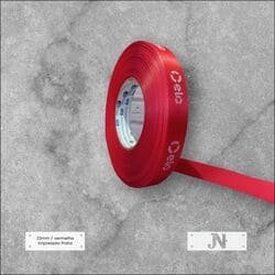 Fita de Cetim Vermelha